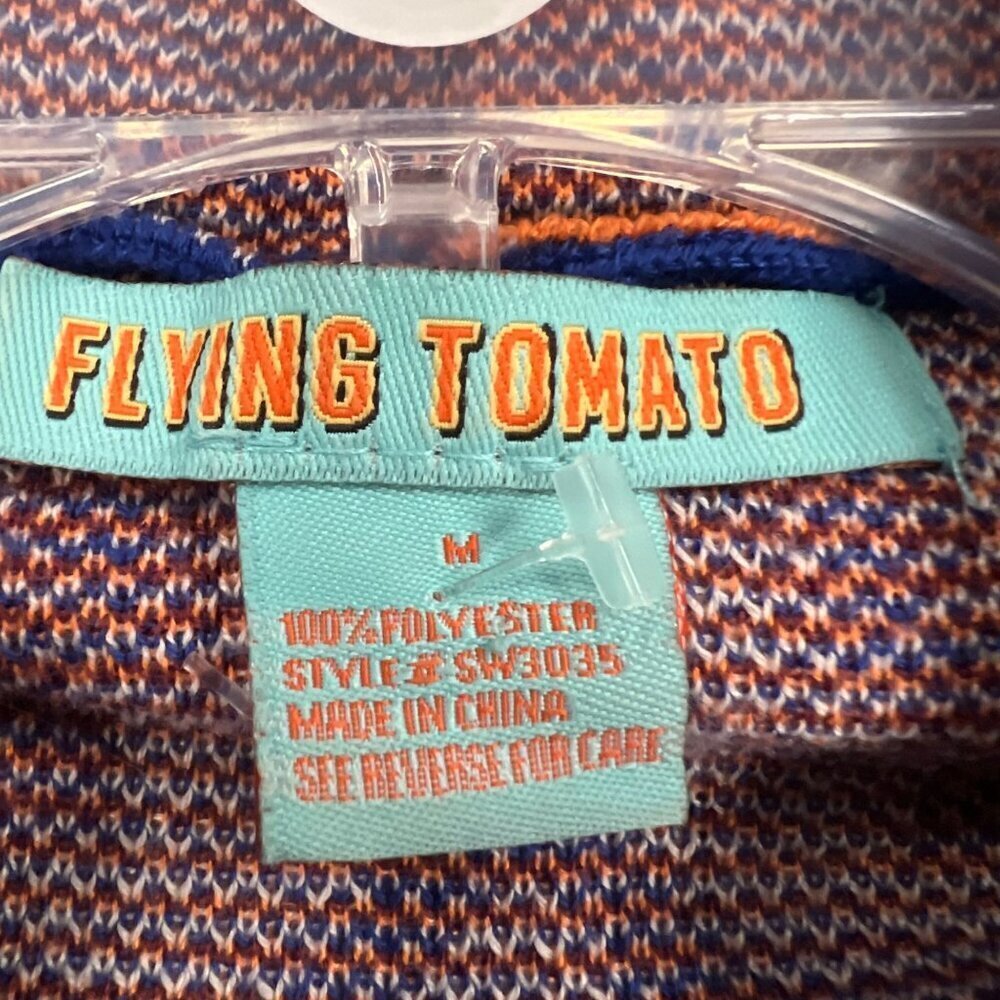 Flying Tomato Women's Cardigan Sweater Aztec Open Front Multicolor Size Medium - Picture 8 of 8